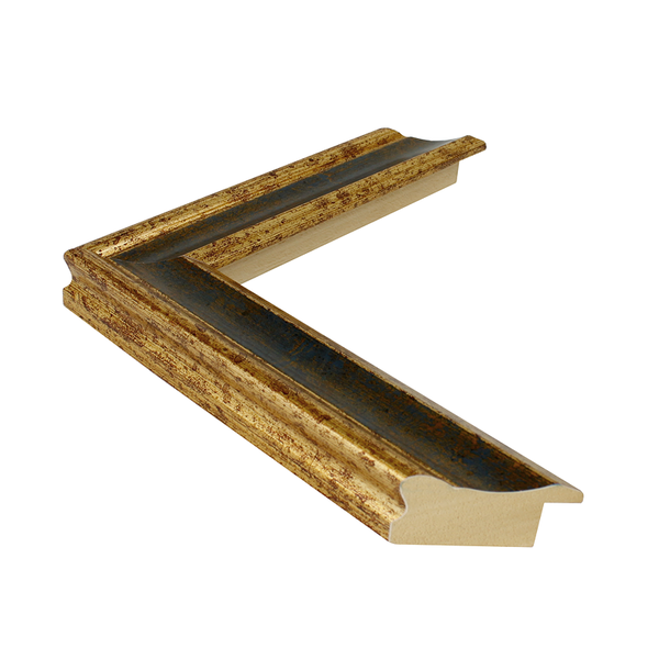 Rama drewniana AP PL 735.692 ZŁOTO + GRANAT