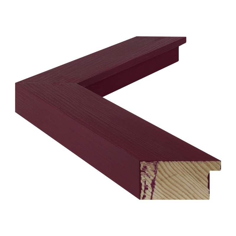 Rama drewniana 3828PW - kolor Bordeaux
