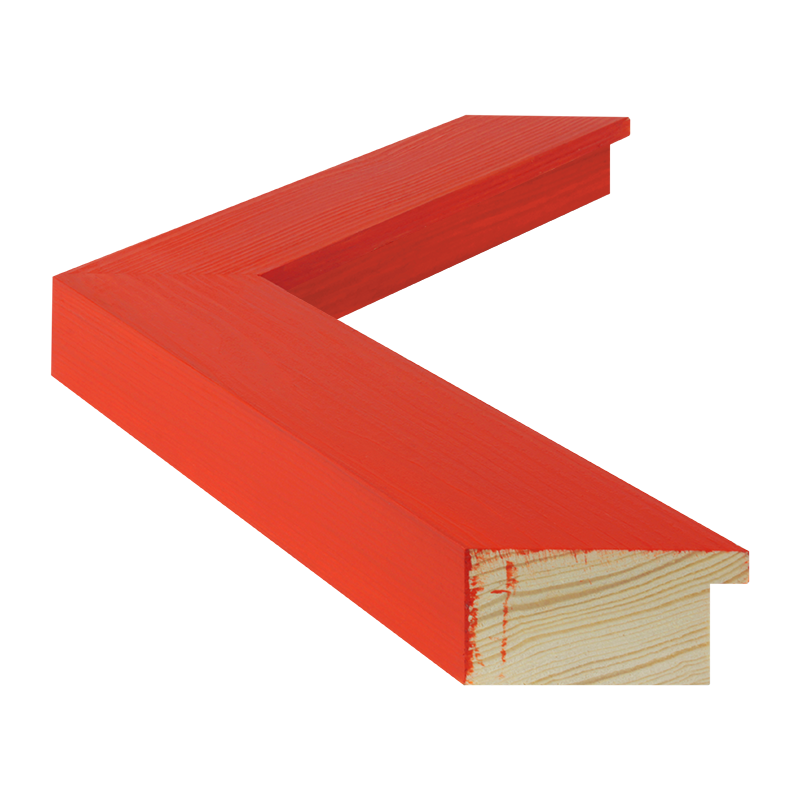 Rama drewniana 3828PW - kolor Brilliant Orange