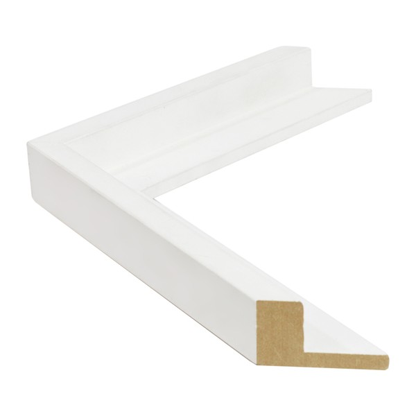 Rama drewniana AB SY 4025/003 Biała